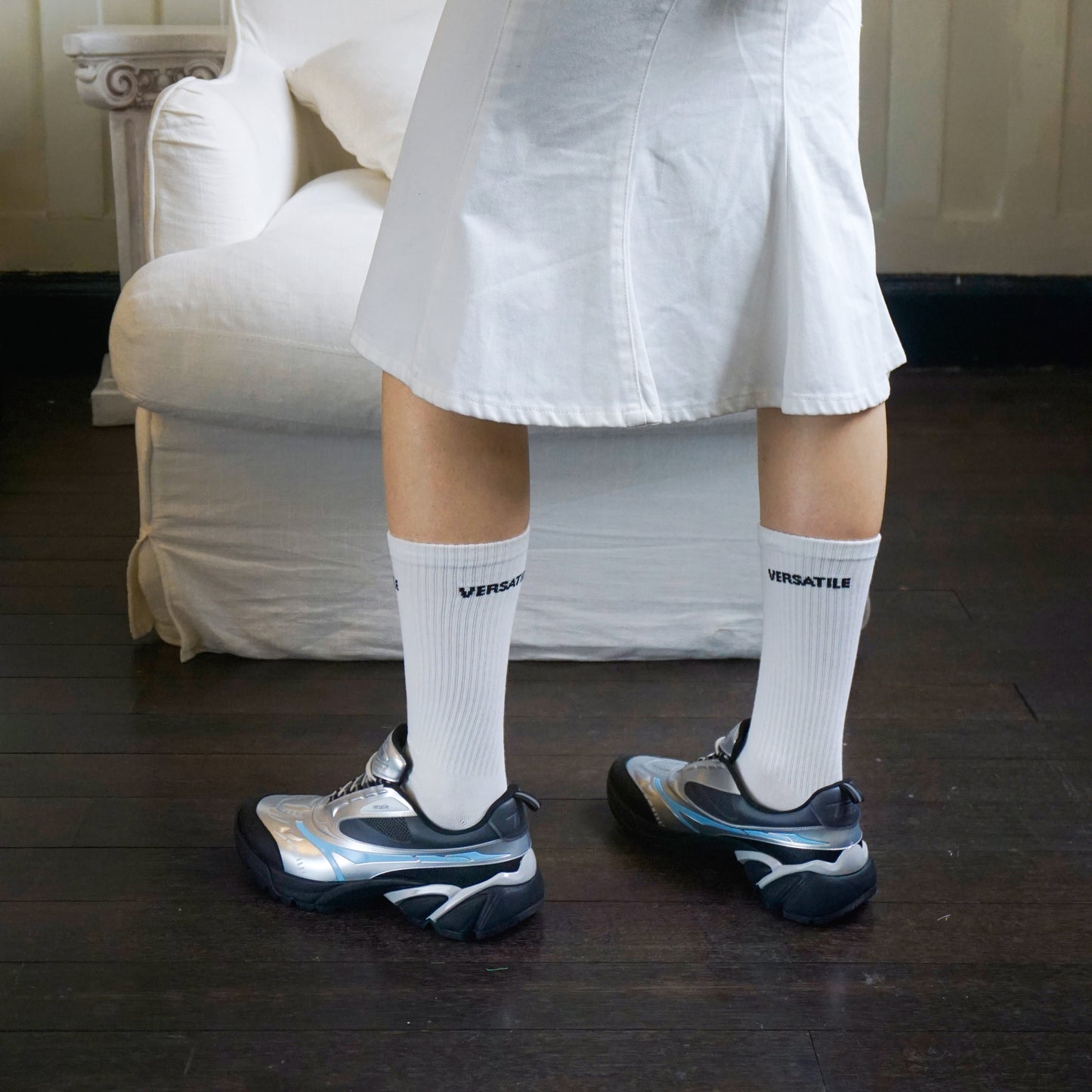 Helix Swift Trek Sneakers (Sliver)