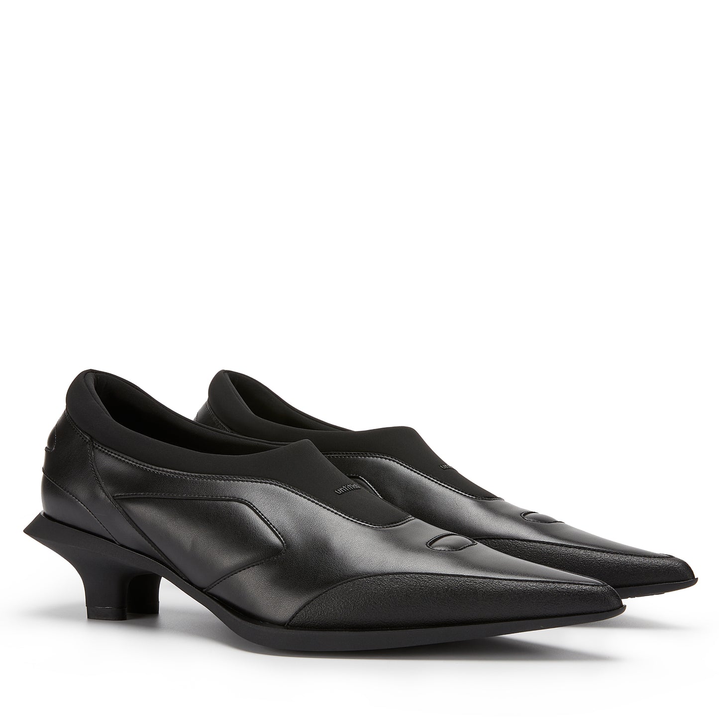 Velo Flex Mule Heels (Black)