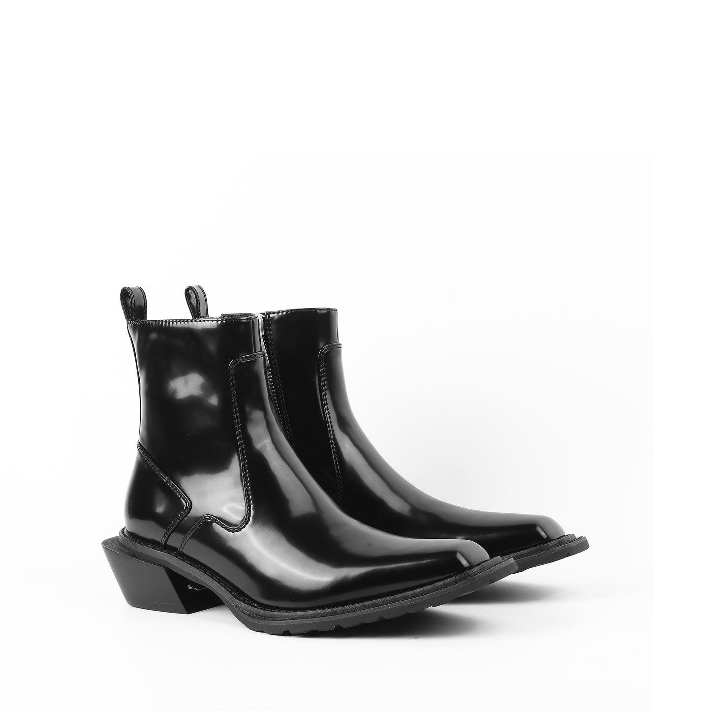 untitled#13 Hitch Boots (Shiny Black)
