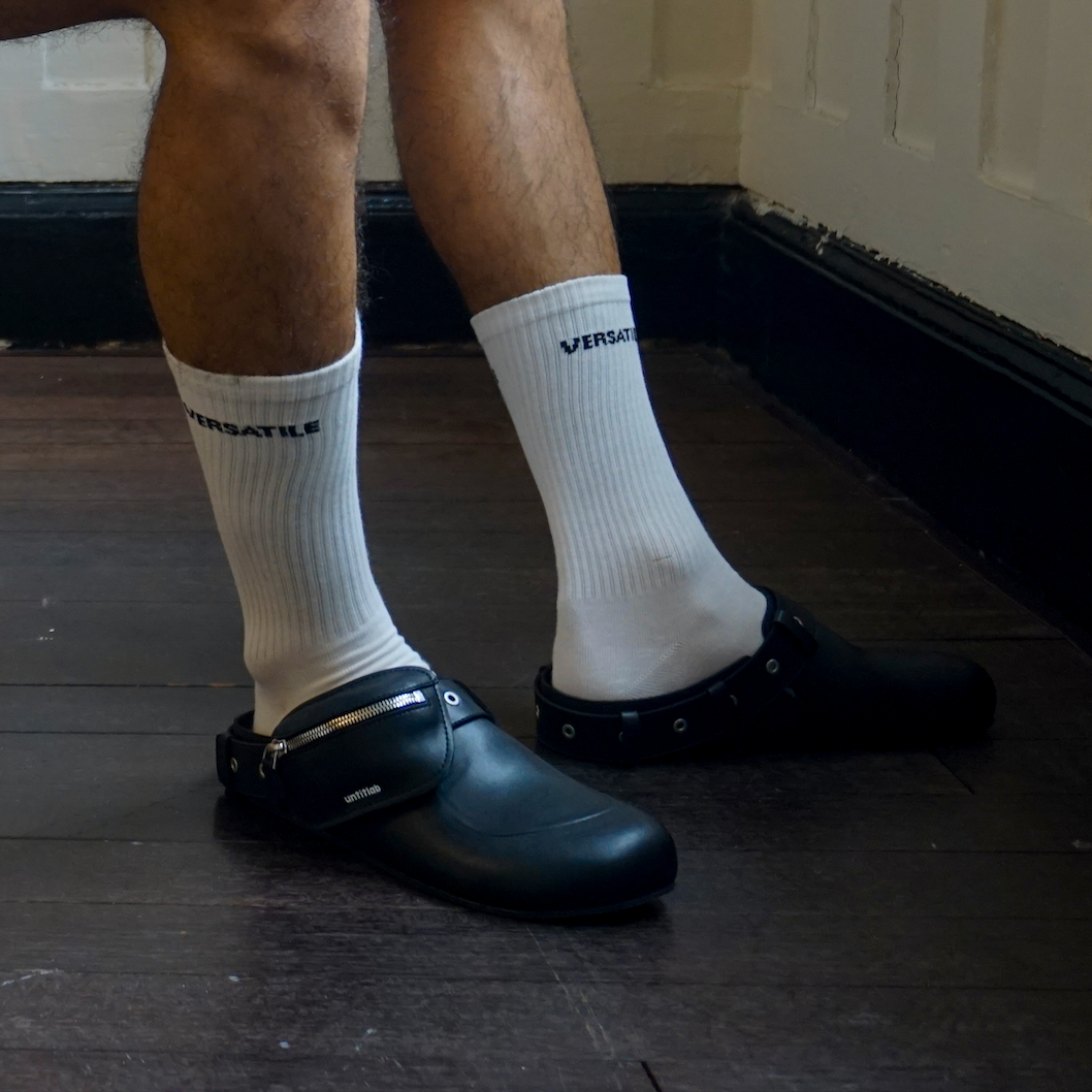 Bag Belts Clogs (Black)