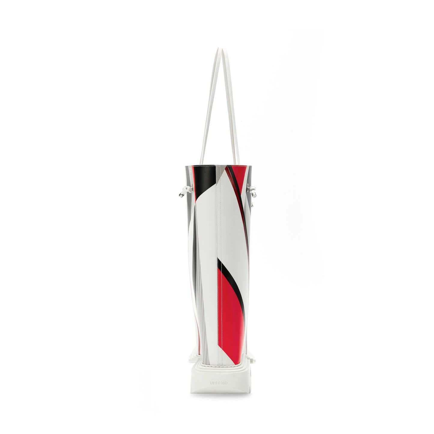 Reel Sole Tote Bag (White and Print)