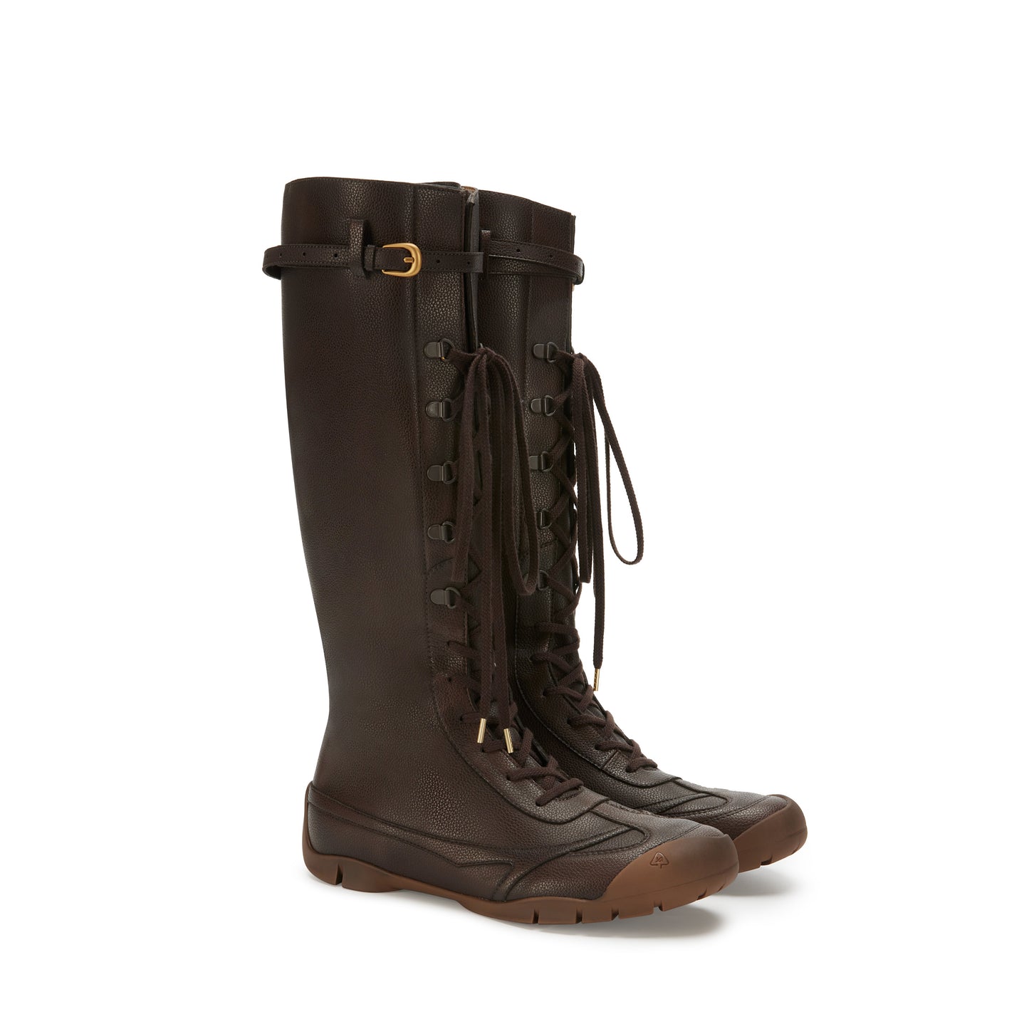 Swift Trek Vintage Racing Boots (Brown)