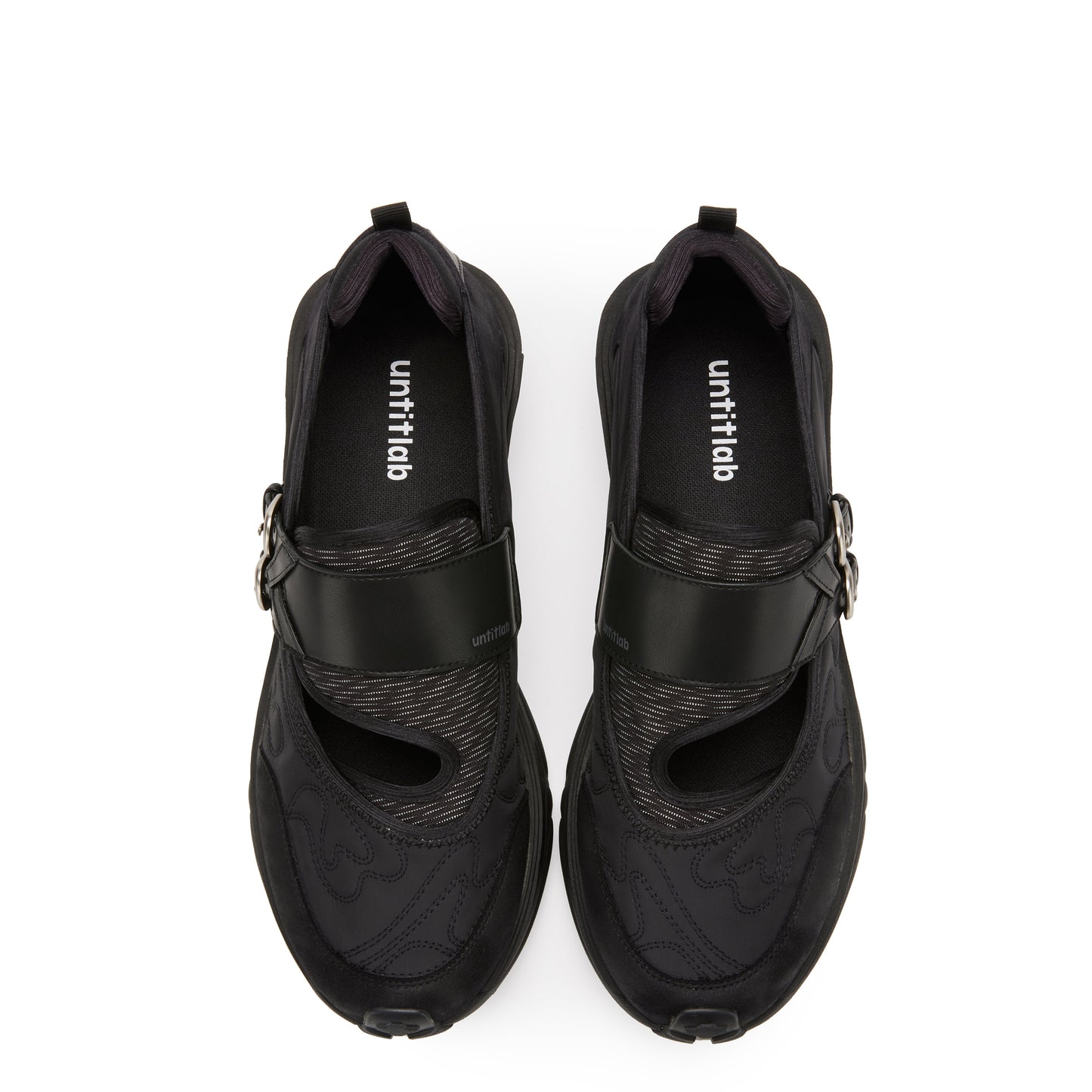 Vertigo Buckled Loafers (Black)