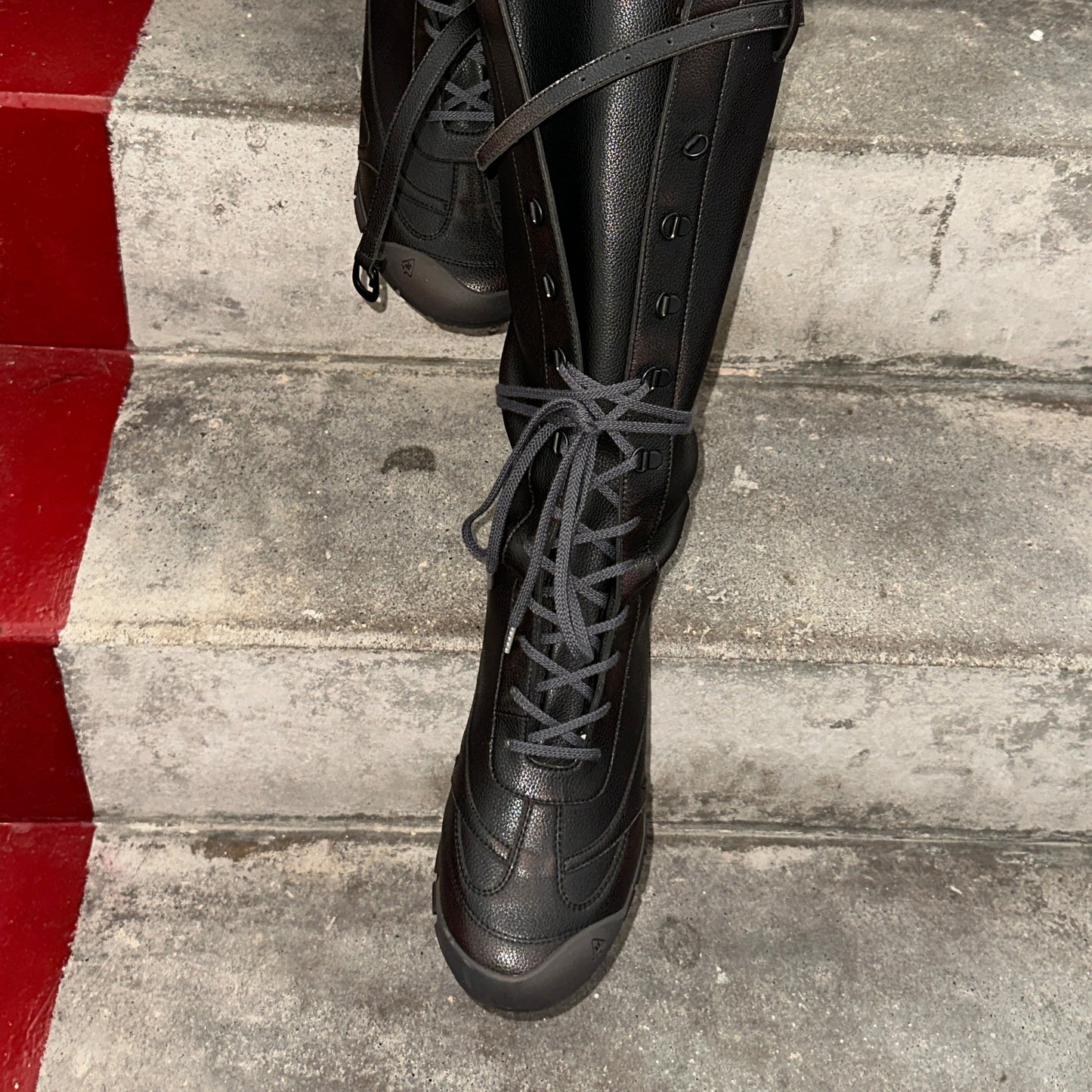 Swift Trek Vintage Racing Boots (Black) Pre-order