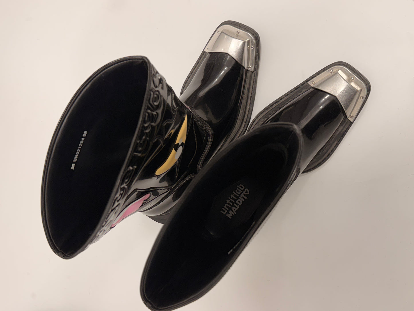 Hitch Cowboy Boots (BABY Black)