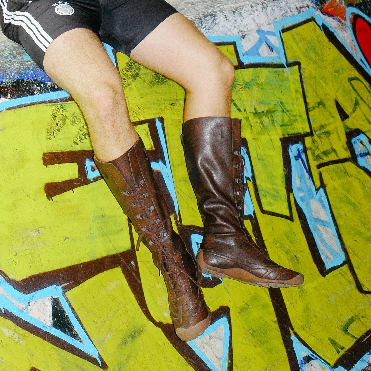 Swift Track Vintage Racing Boots (Caramel)