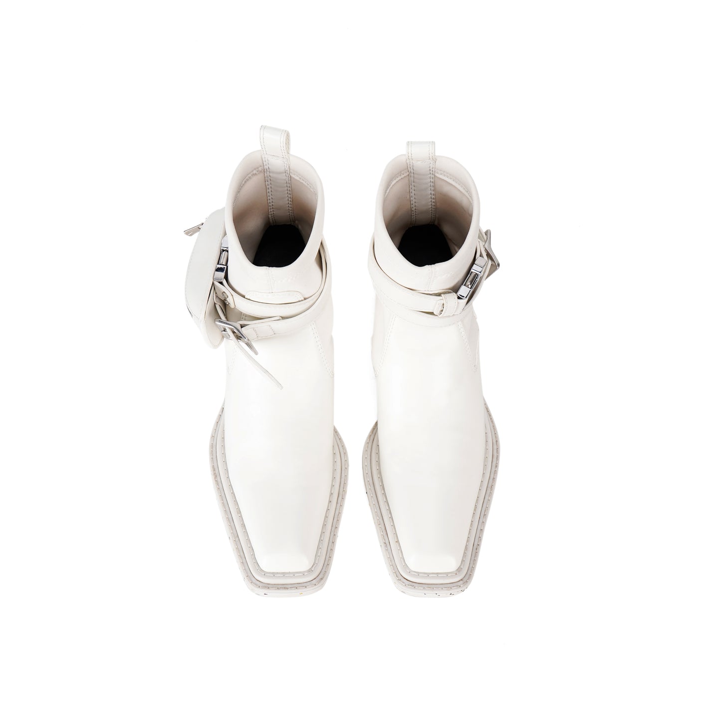 Hitch Boots (Shiny Off White)