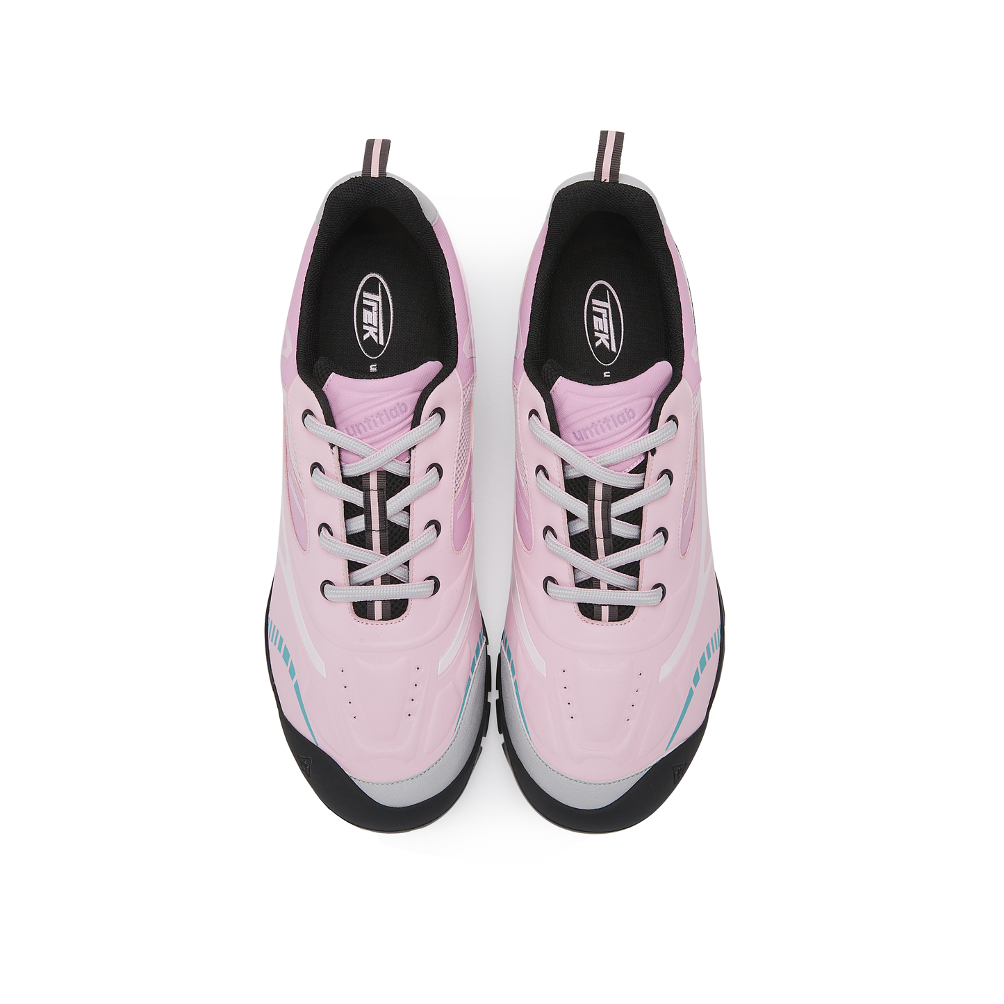 Swift Trek Lace Ups Trainers (Sea Pink)