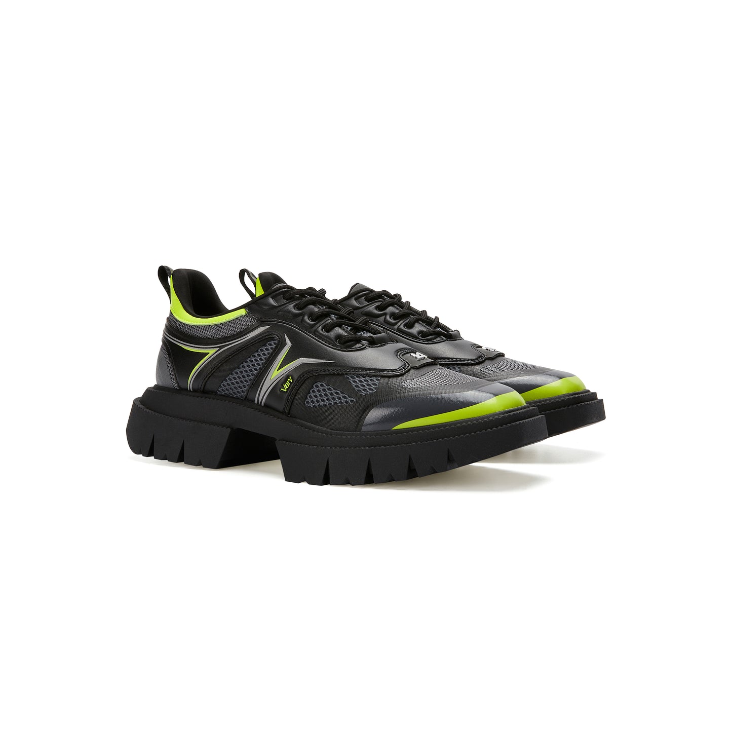 Vary Sneakers (Black & Green)