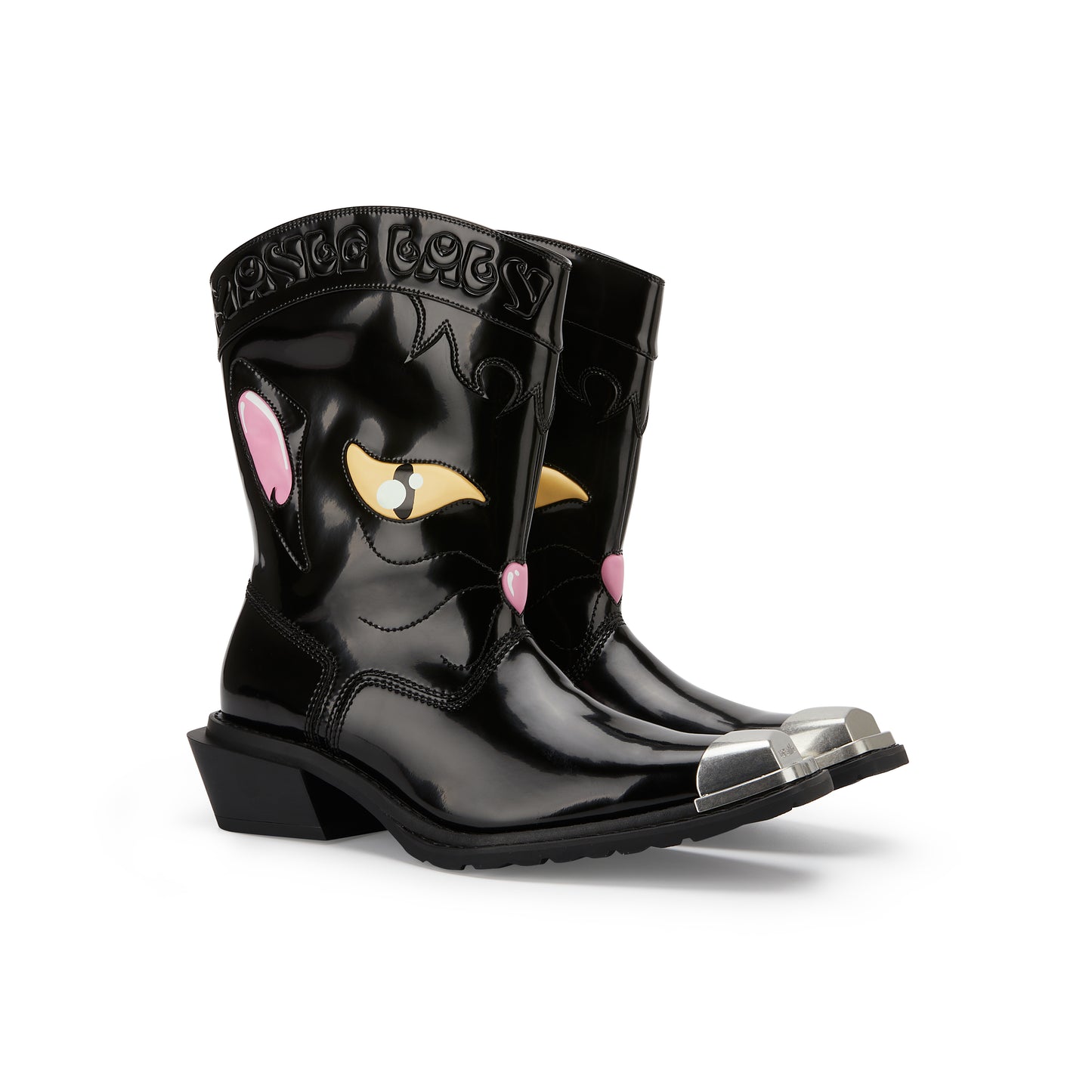 Hitch Cowboy Boots (BABY Black)