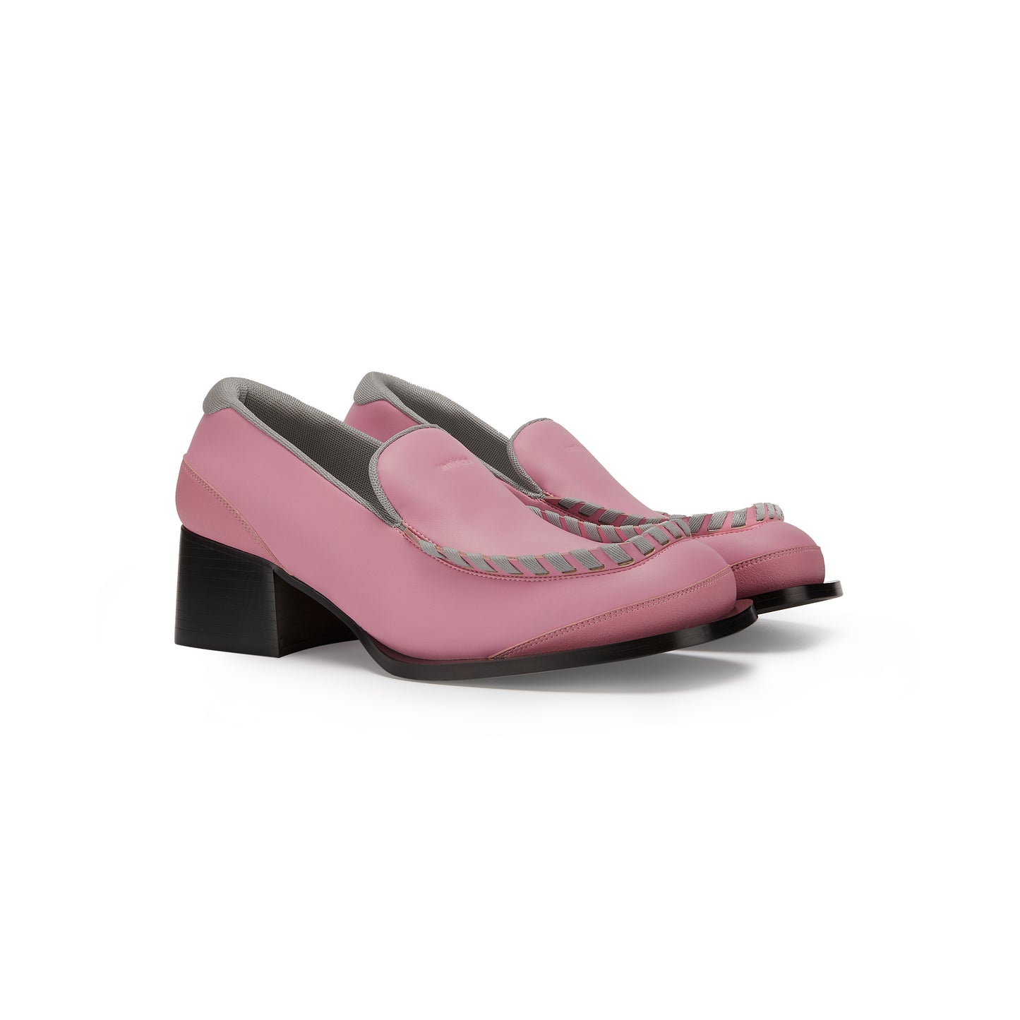 BLOCK FLEX CORD LOAFERS SEA PINK