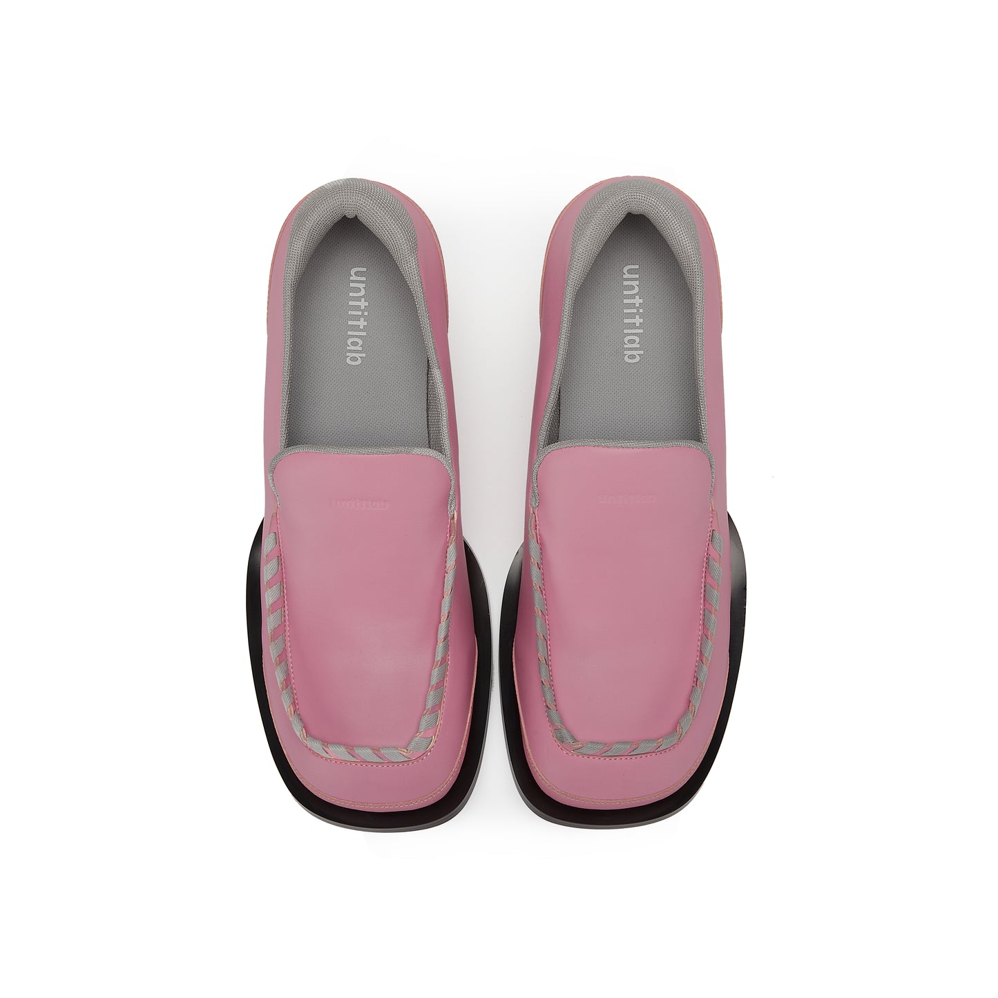BLOCK FLEX CORD LOAFERS SEA PINK