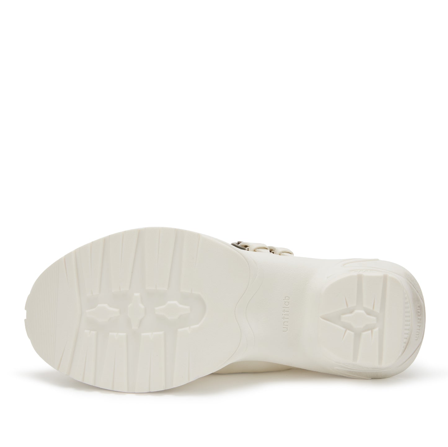 Vertigo Buckled Loafers (White)