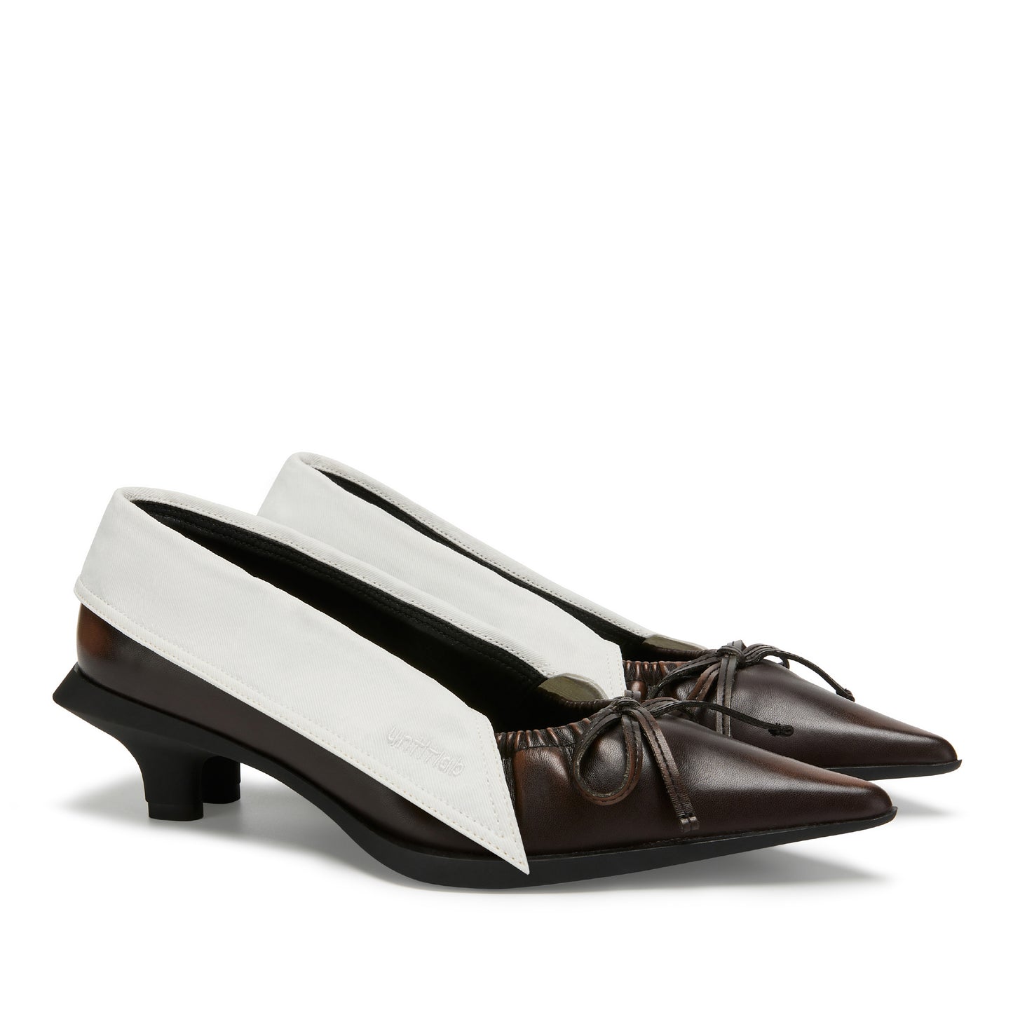 Bow Mule Heels Collar (Chocolate)