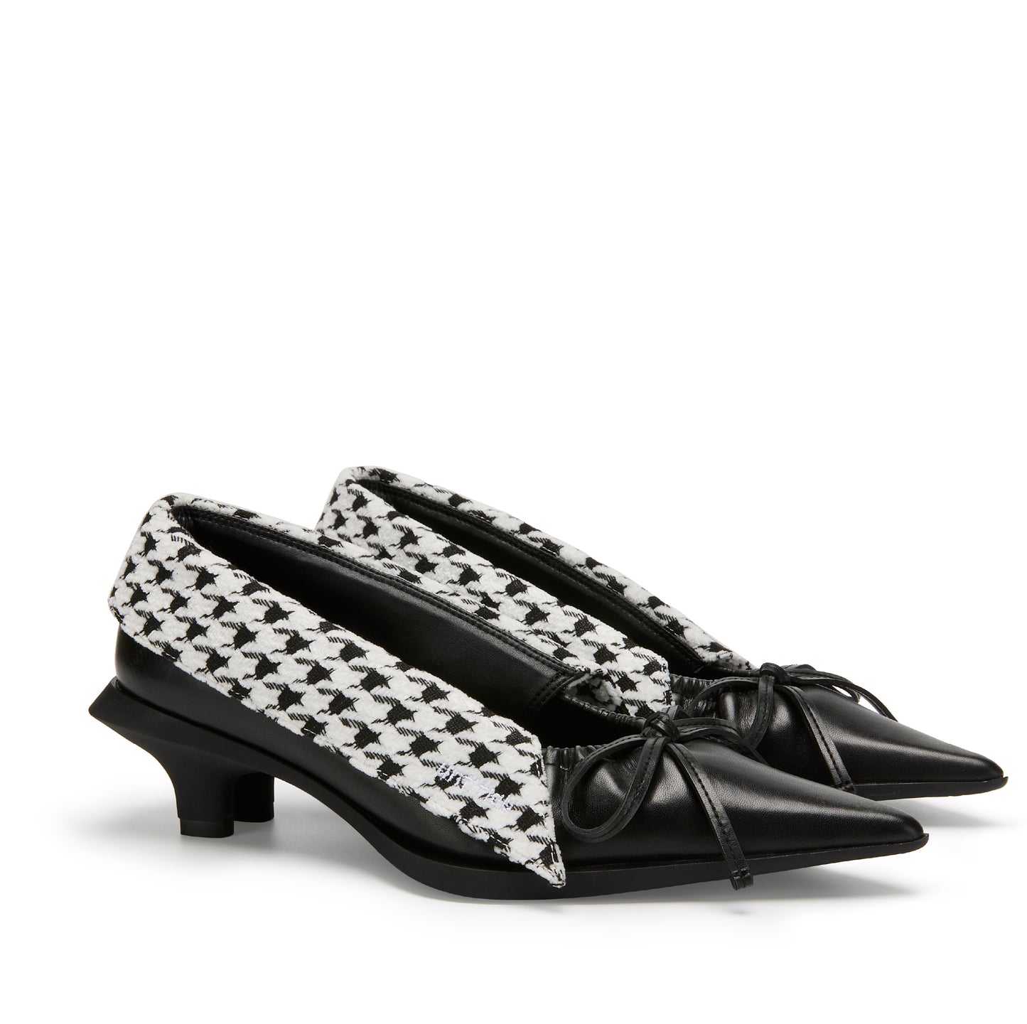 Bow Mule Heels Collar (Black) Pre Order