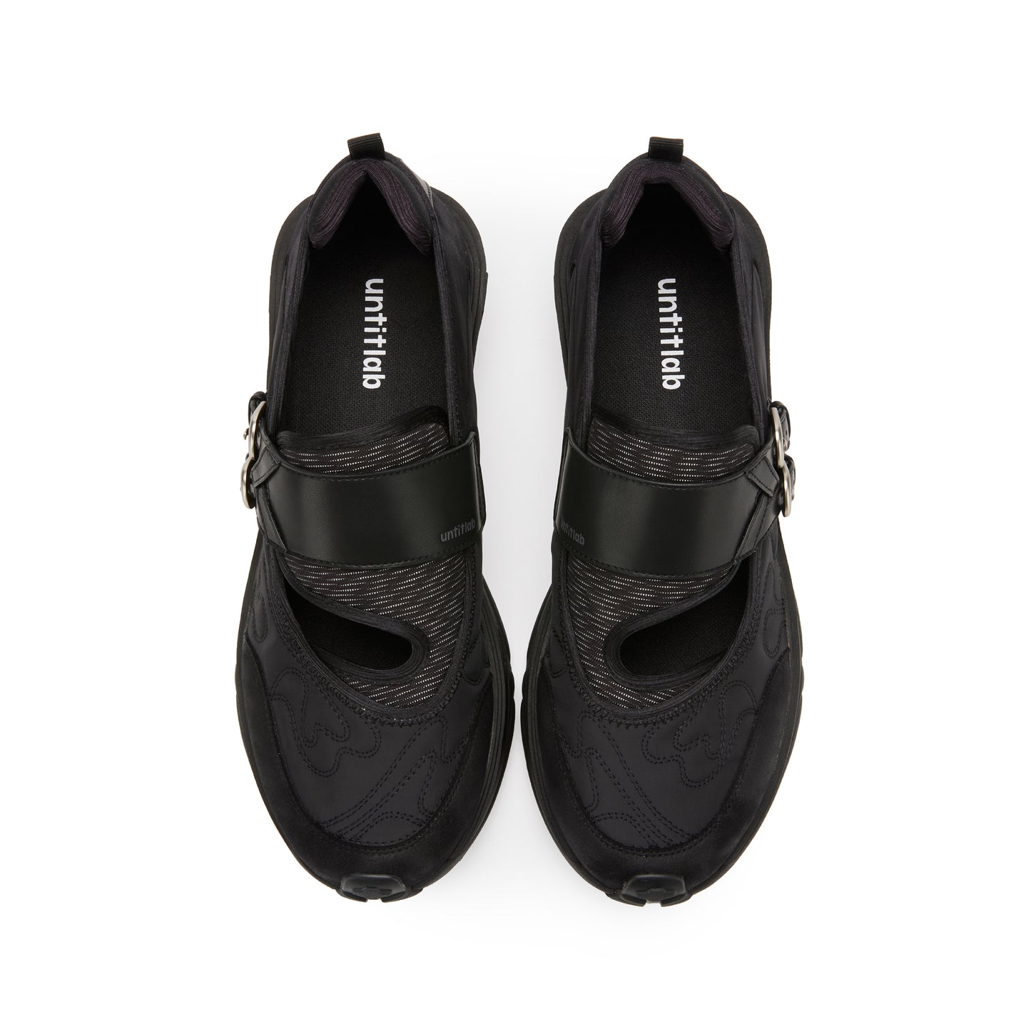 Vertigo Buckled Loafers (Black)