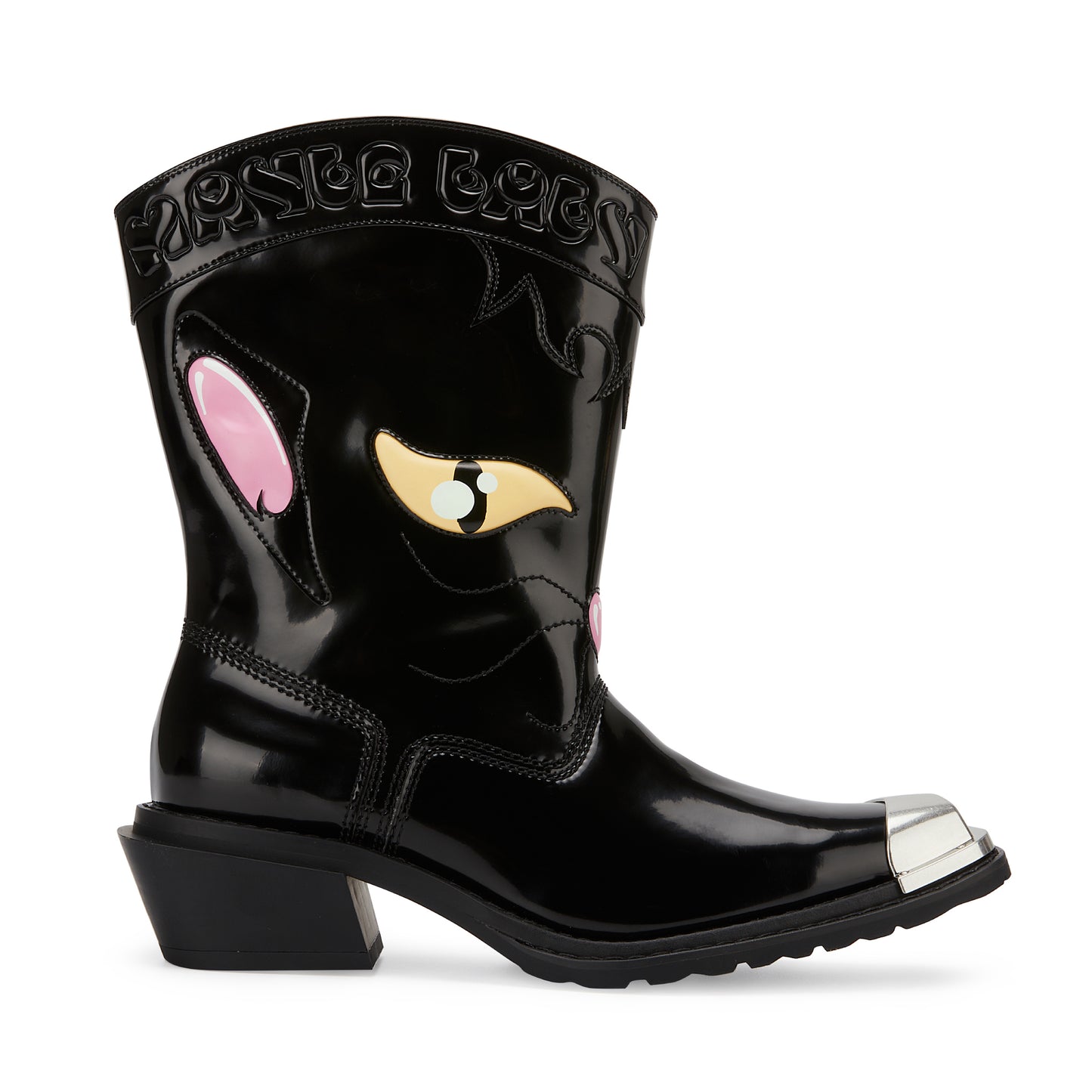 Hitch Cowboy Boots (BABY Black)