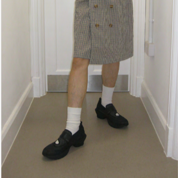 Vertigo Buckled Loafers (Black)