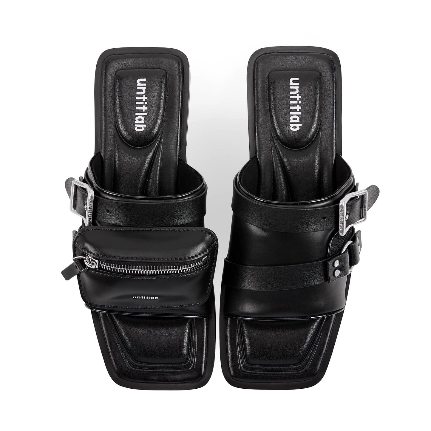 Reel Sandals (Black Bag Belts）