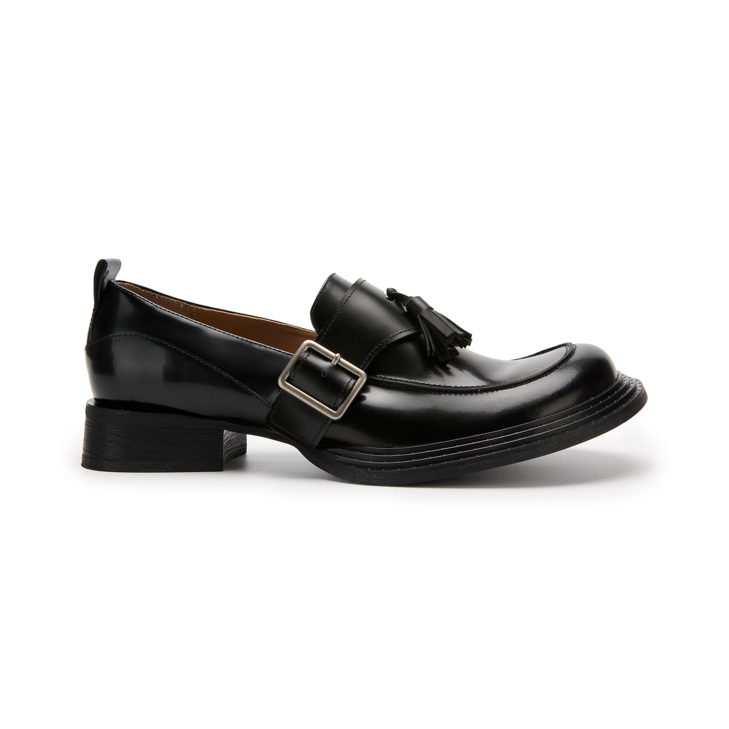 Crook Loafer Derbies (Black)