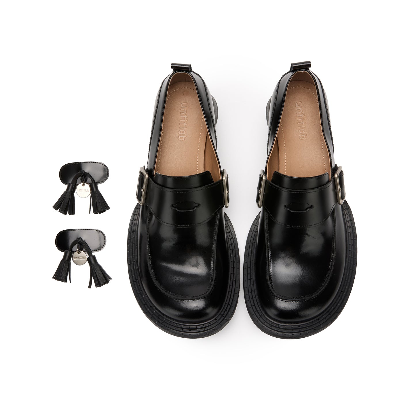 Crook Loafer Derbies (Black)