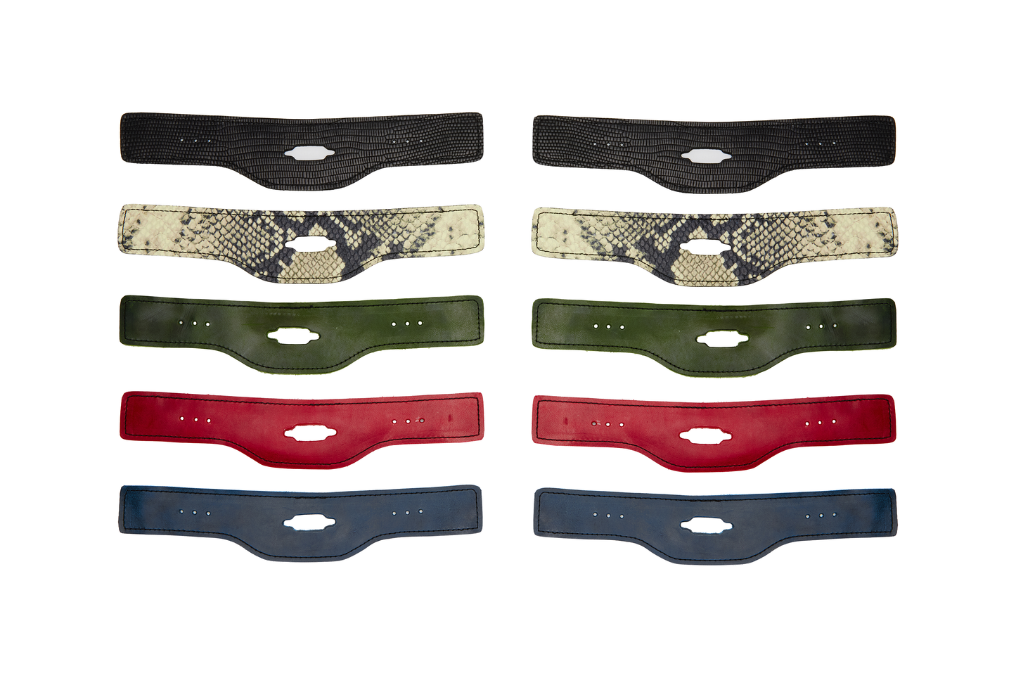 Loafers decorative straps