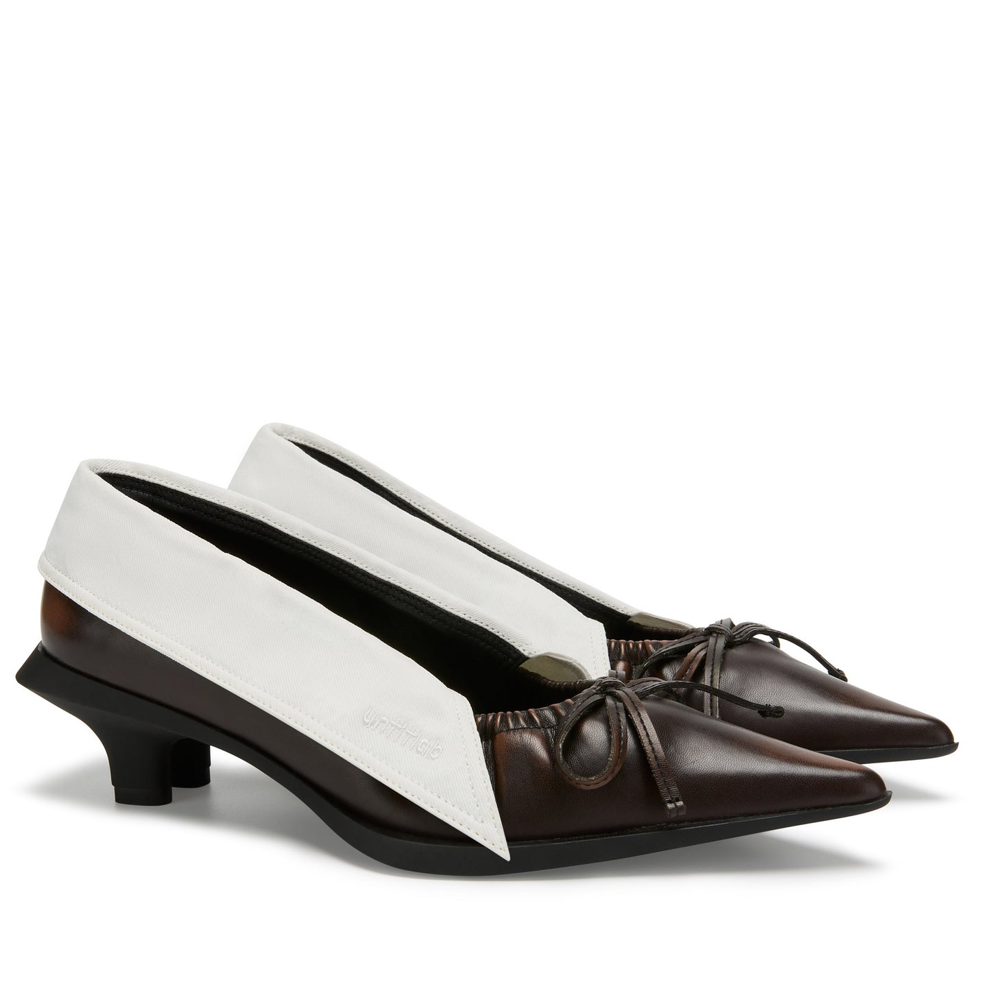 Bow Mule Heels Collar (Chocolate)
