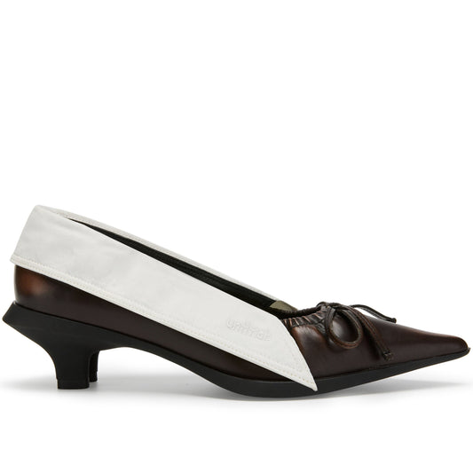 Bow Mule Heels Collar (Chocolate)
