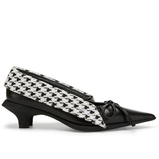 Bow Mule Heels Collar (Black) Pre Order