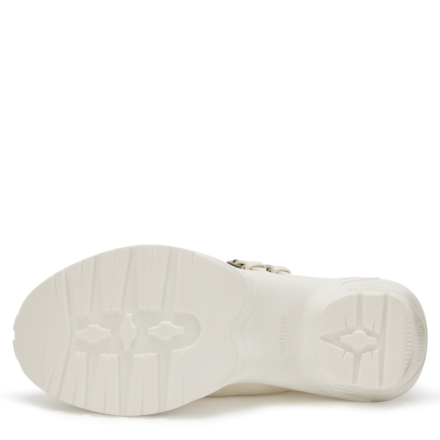 Vertigo Buckled Loafers (White)