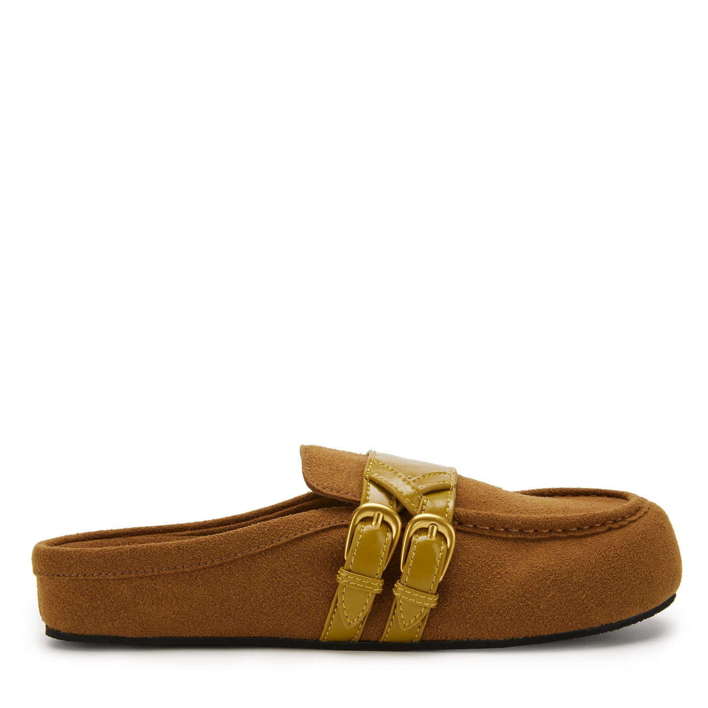Buckled Loafers (Caramel)