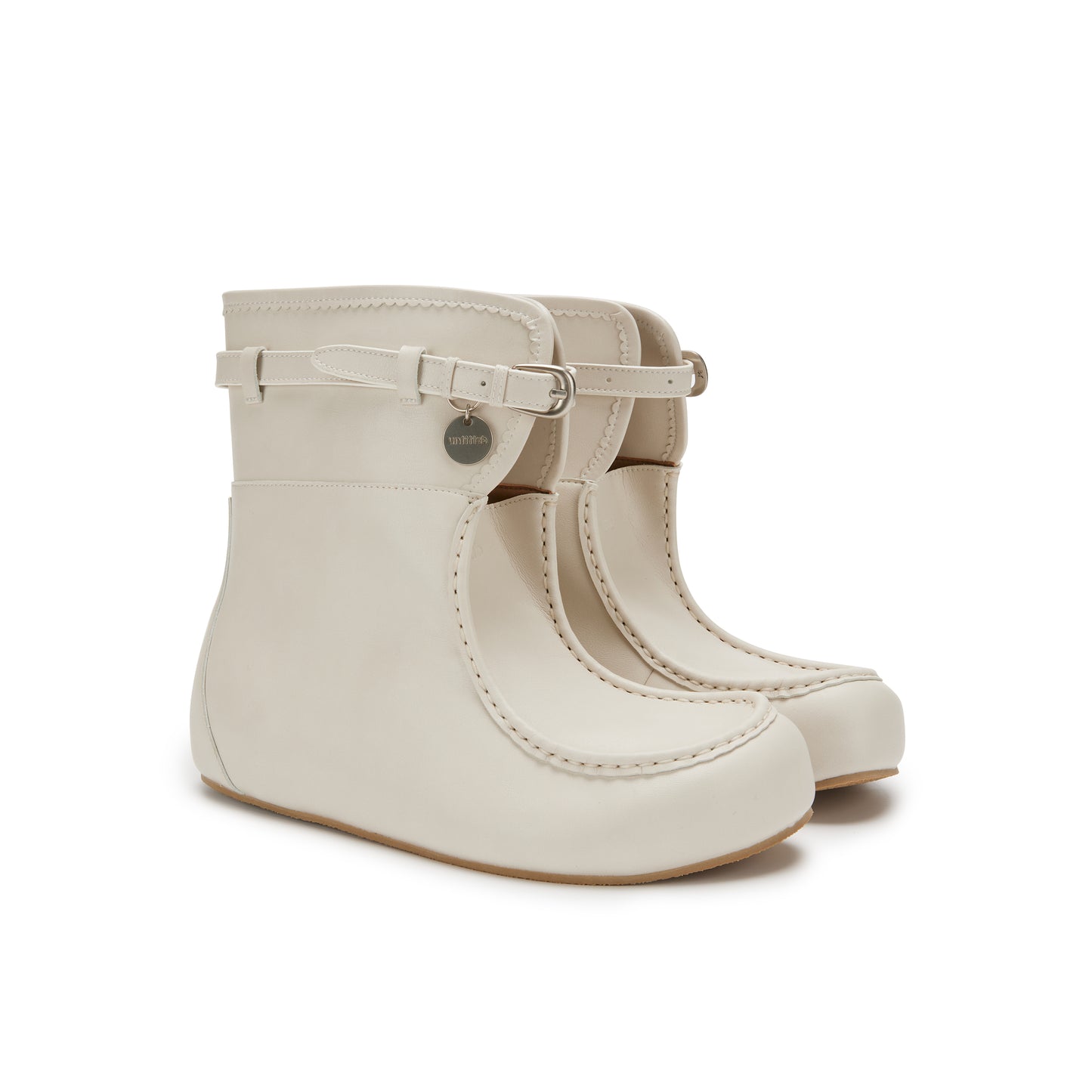 Buckled Clogs Boots (Tofu)