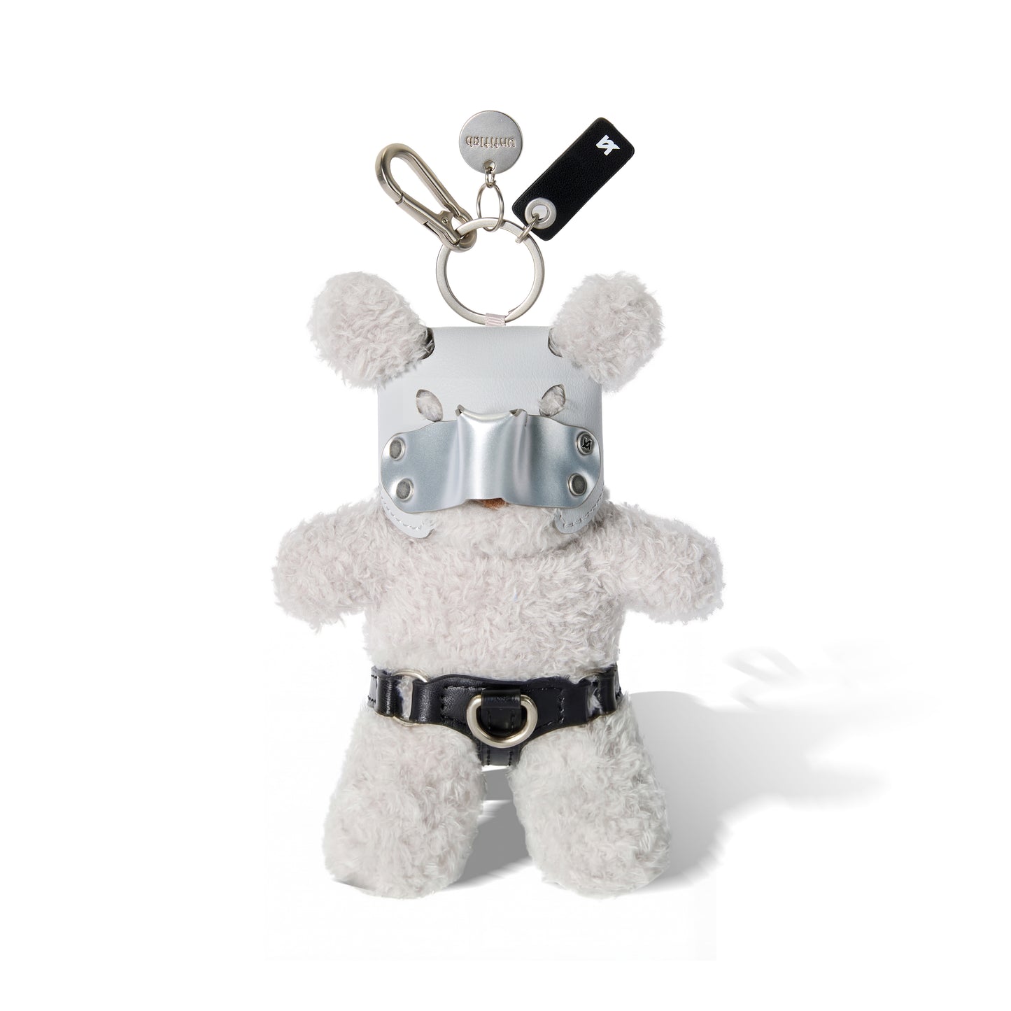 POWER PUPPY PLUSH Keyring (Sliver)