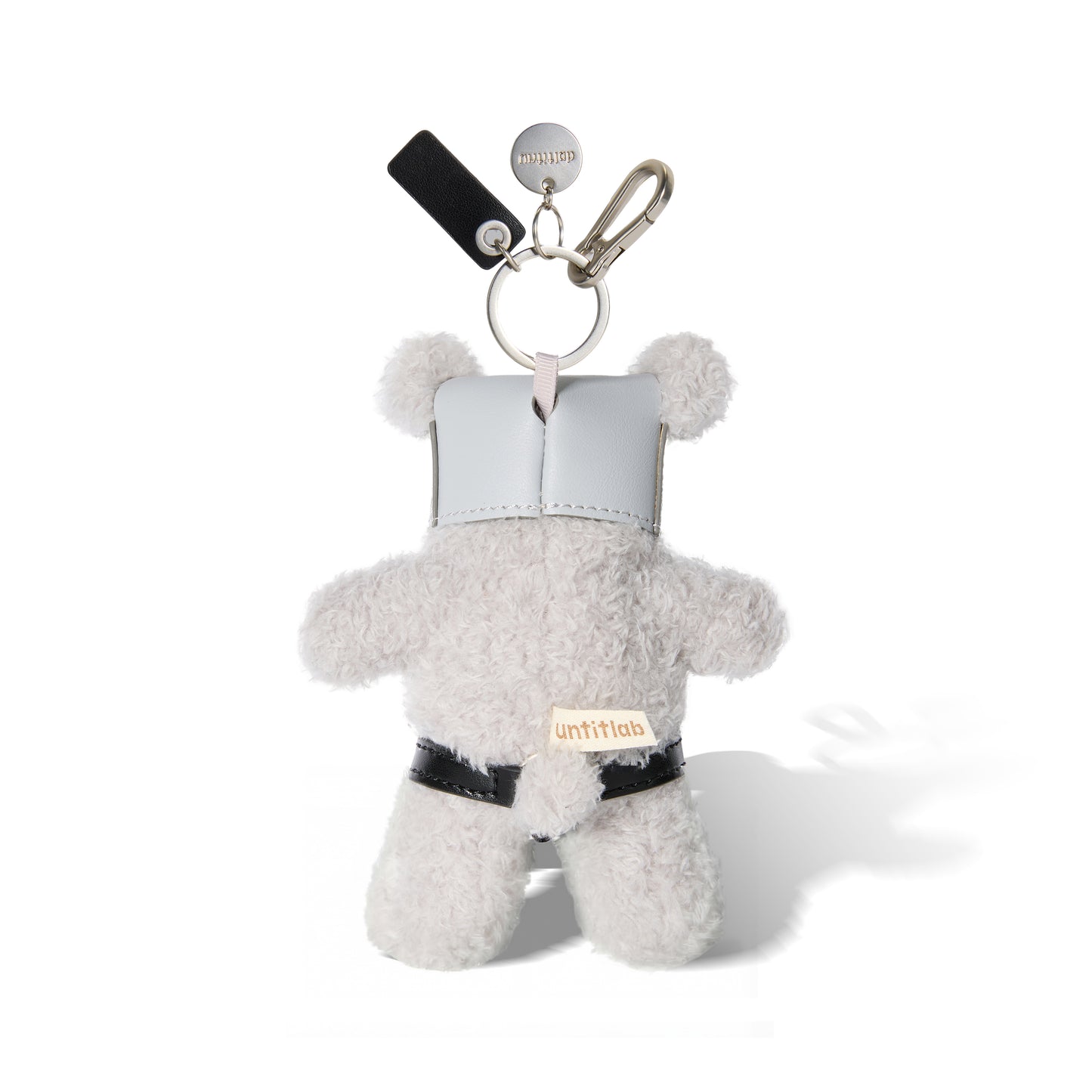 POWER PUPPY PLUSH Keyring (Sliver)