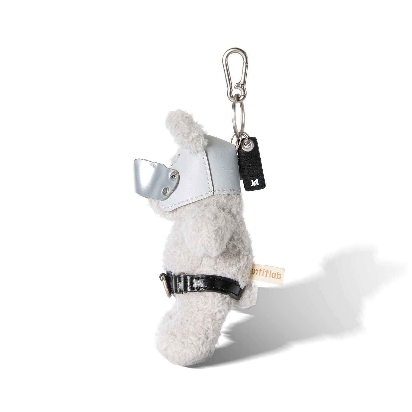 POWER PUPPY PLUSH Keyring (Sliver)