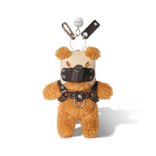 POWER PUPPY PLUSH Keyring (Caramel)