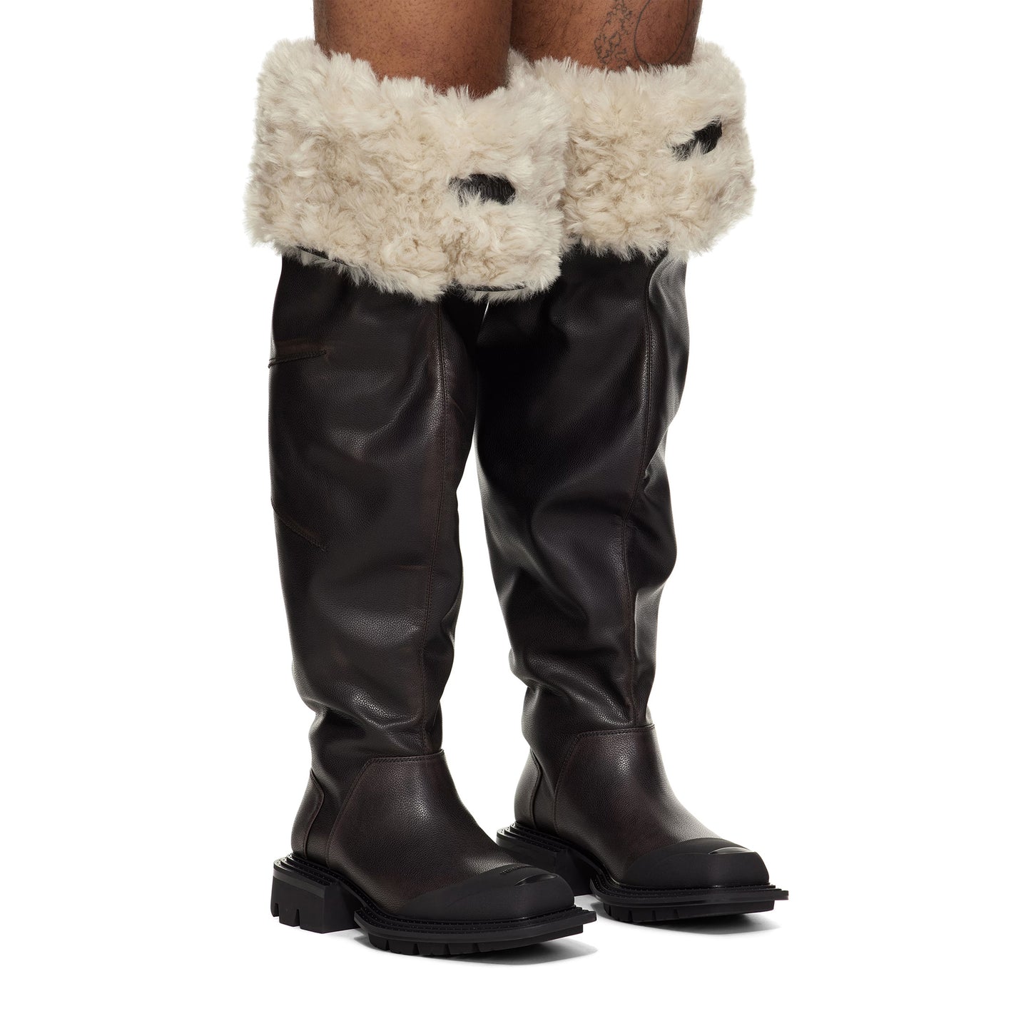 Brown Snow Fisherman Tall Boots (Pre-Order)