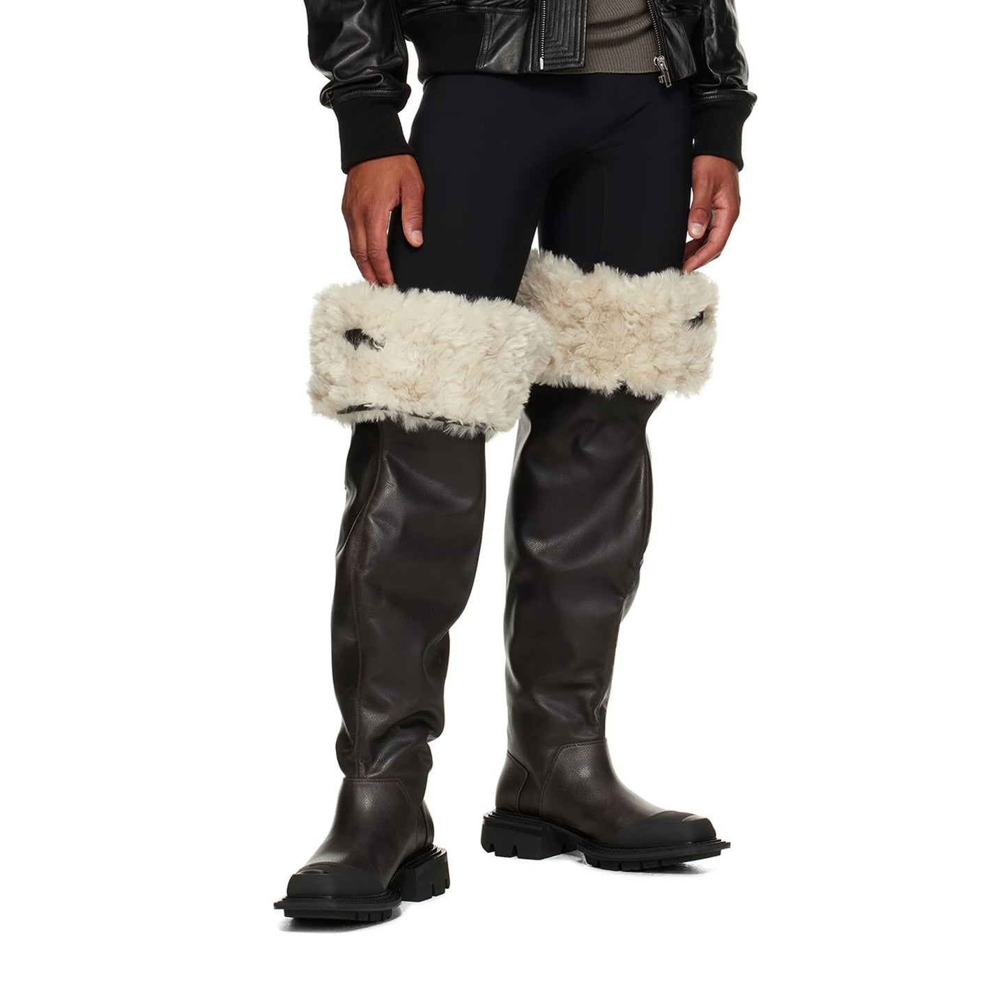 Brown Snow Fisherman Tall Boots (Pre-Order)