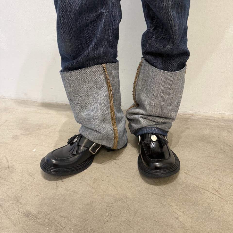 Crook Loafer Derbies (Black)