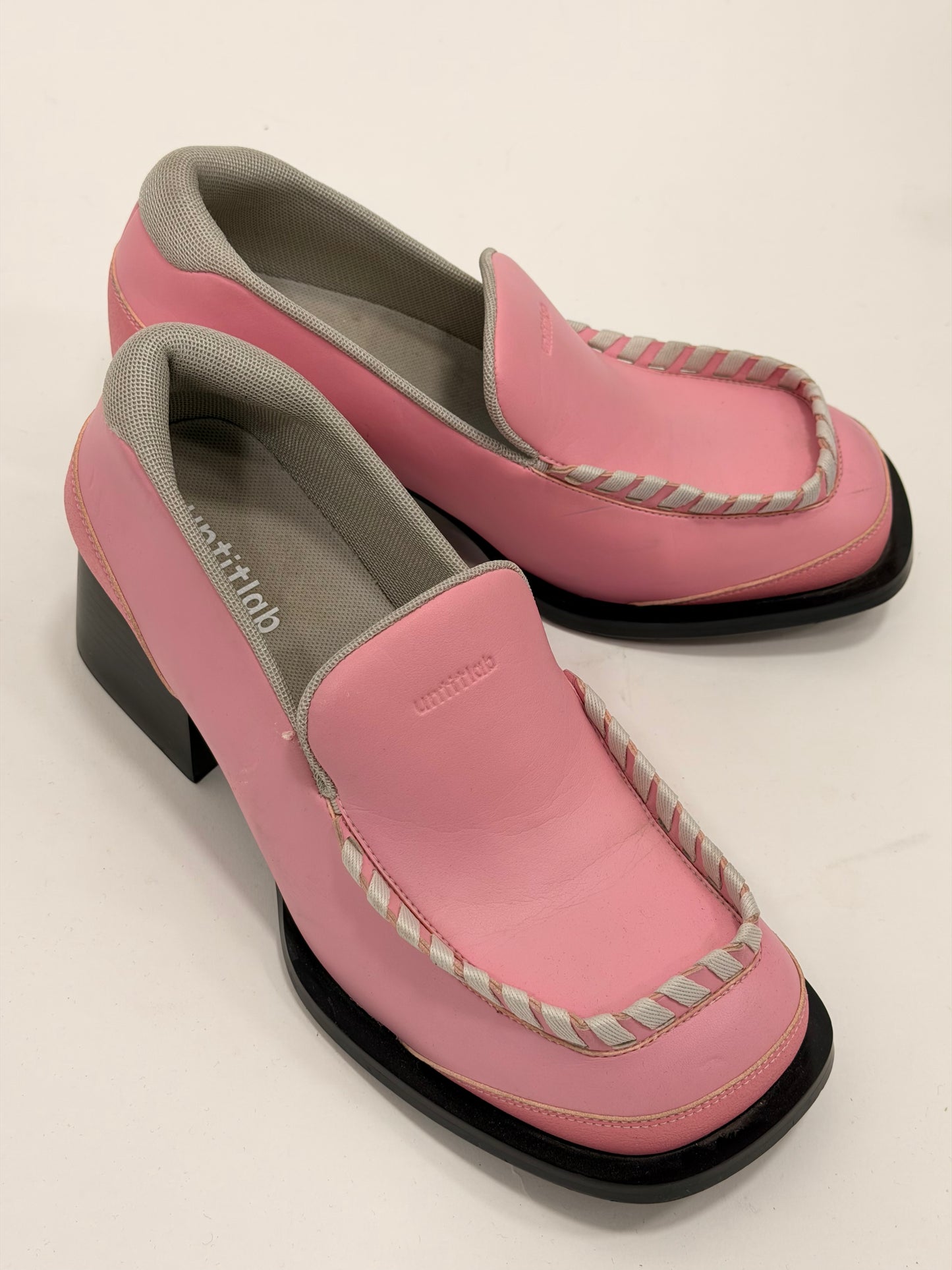BLOCK FLEX CORD LOAFERS SEA PINK