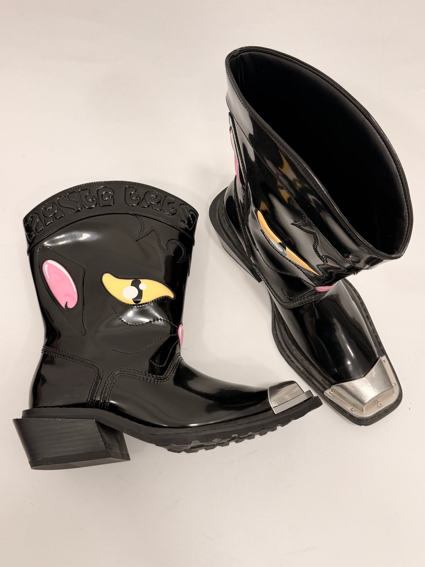 Hitch Cowboy Boots (BABY Black)