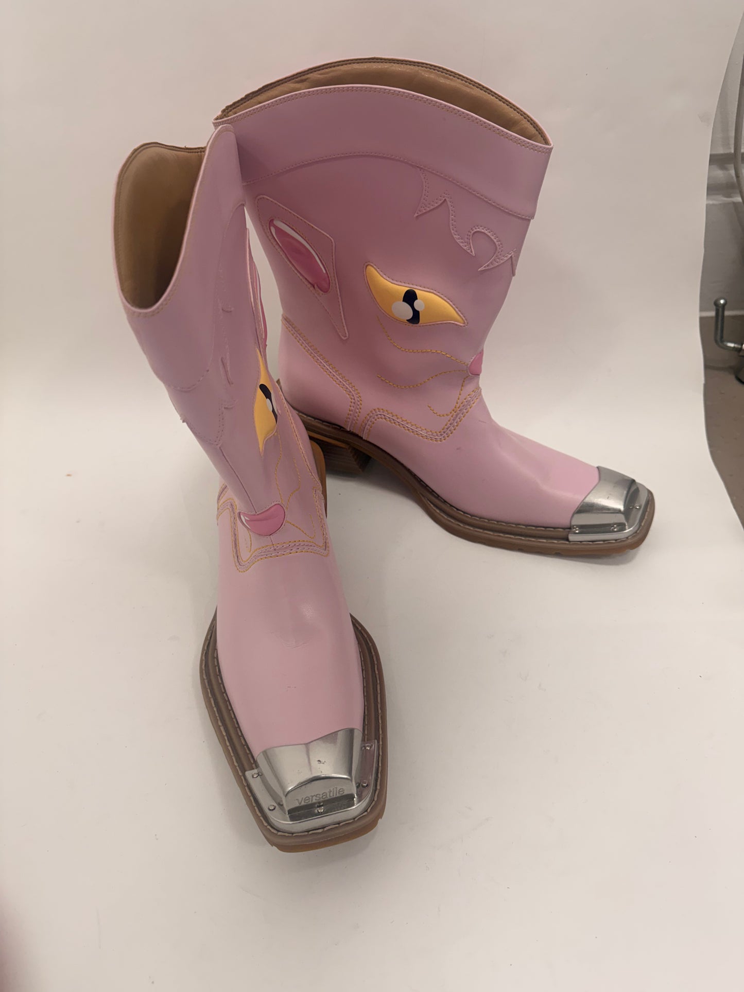 Hitch Cowboy Boots (BABY Pink)
