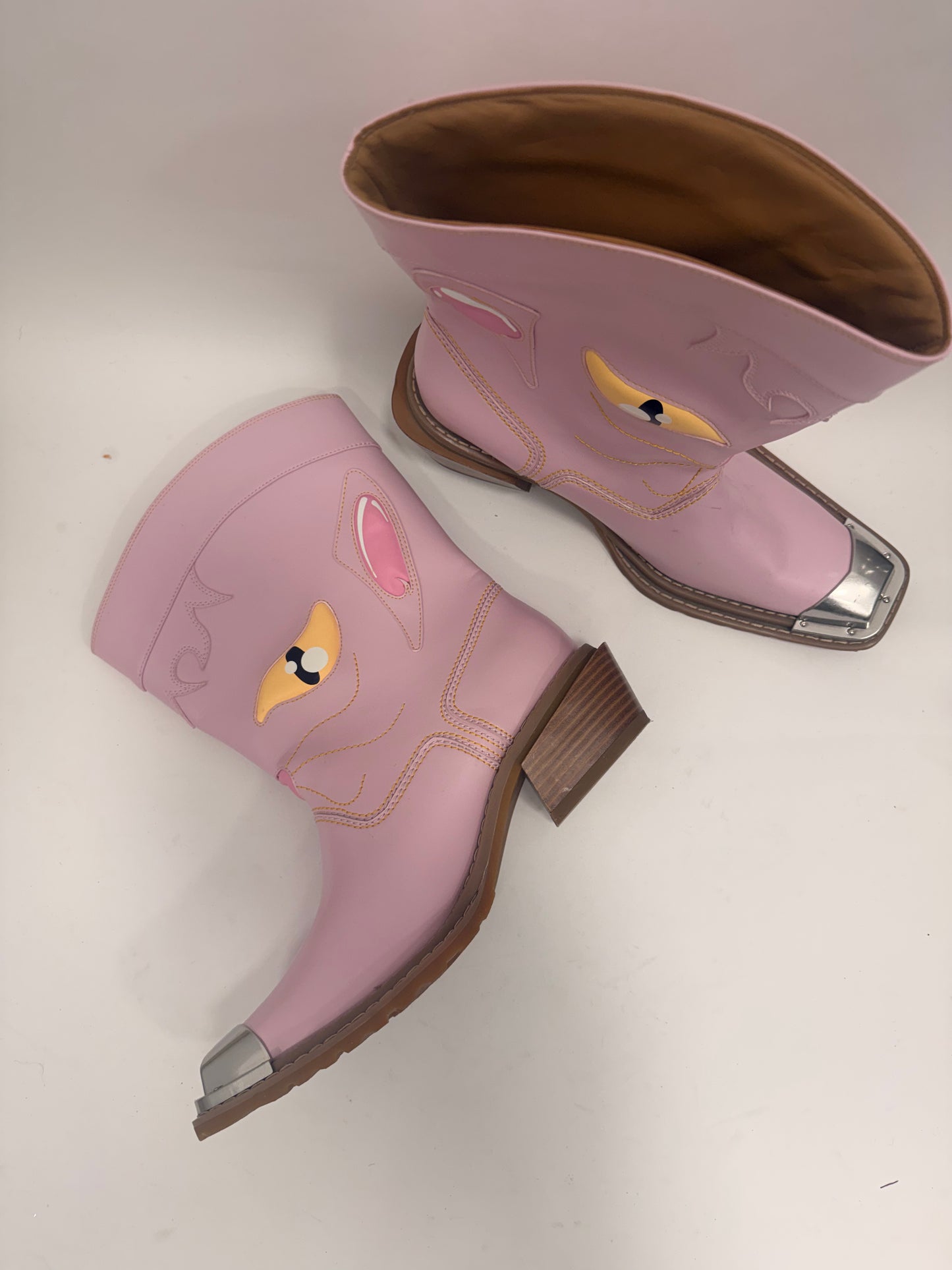 Hitch Cowboy Boots (BABY Pink)