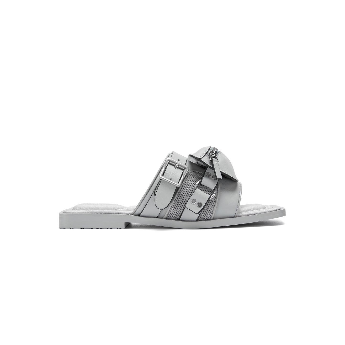 Reel Sandals (Grey)