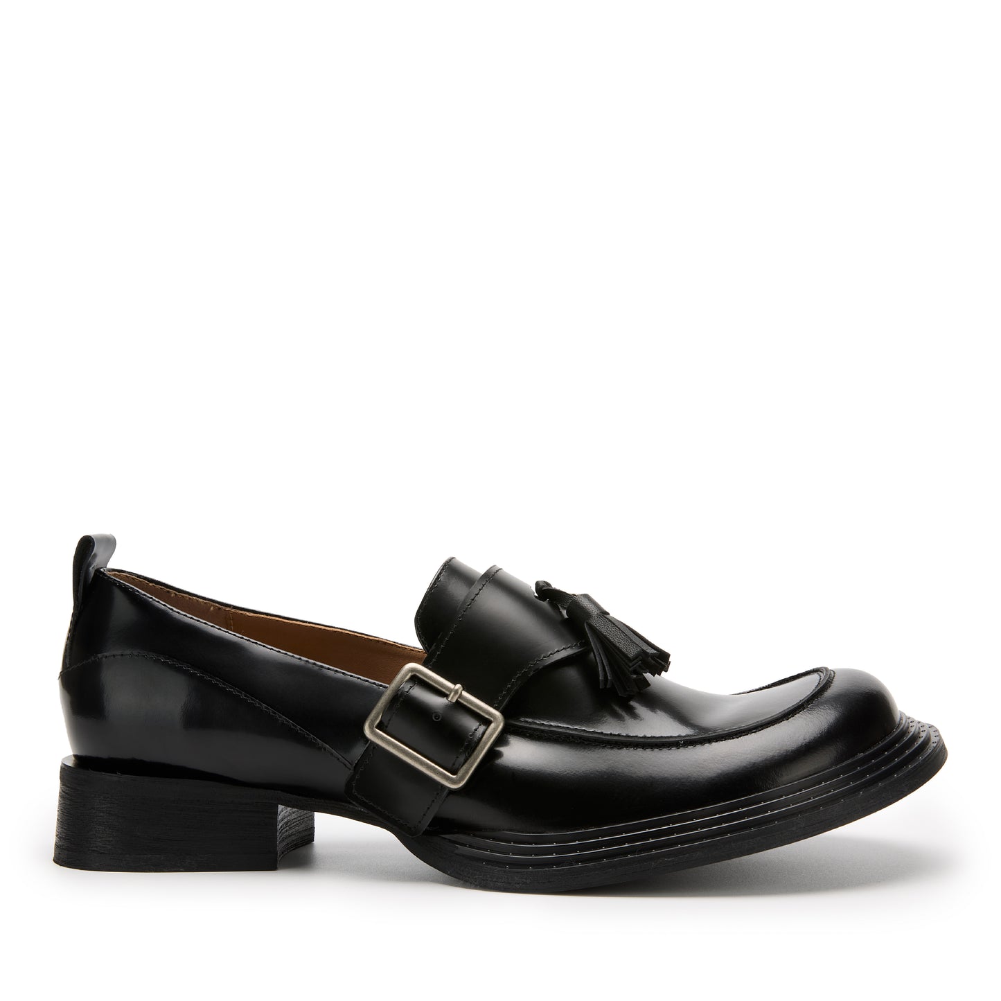 Crook Loafer Derbies (Black)
