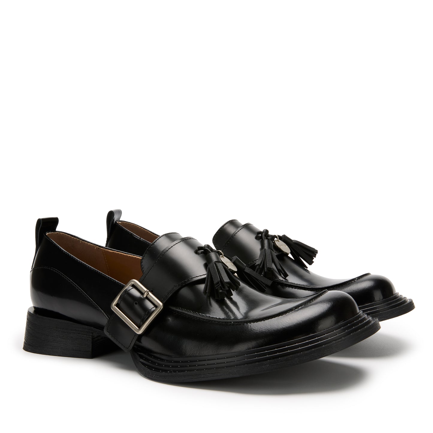 Crook Loafer Derbies (Black)