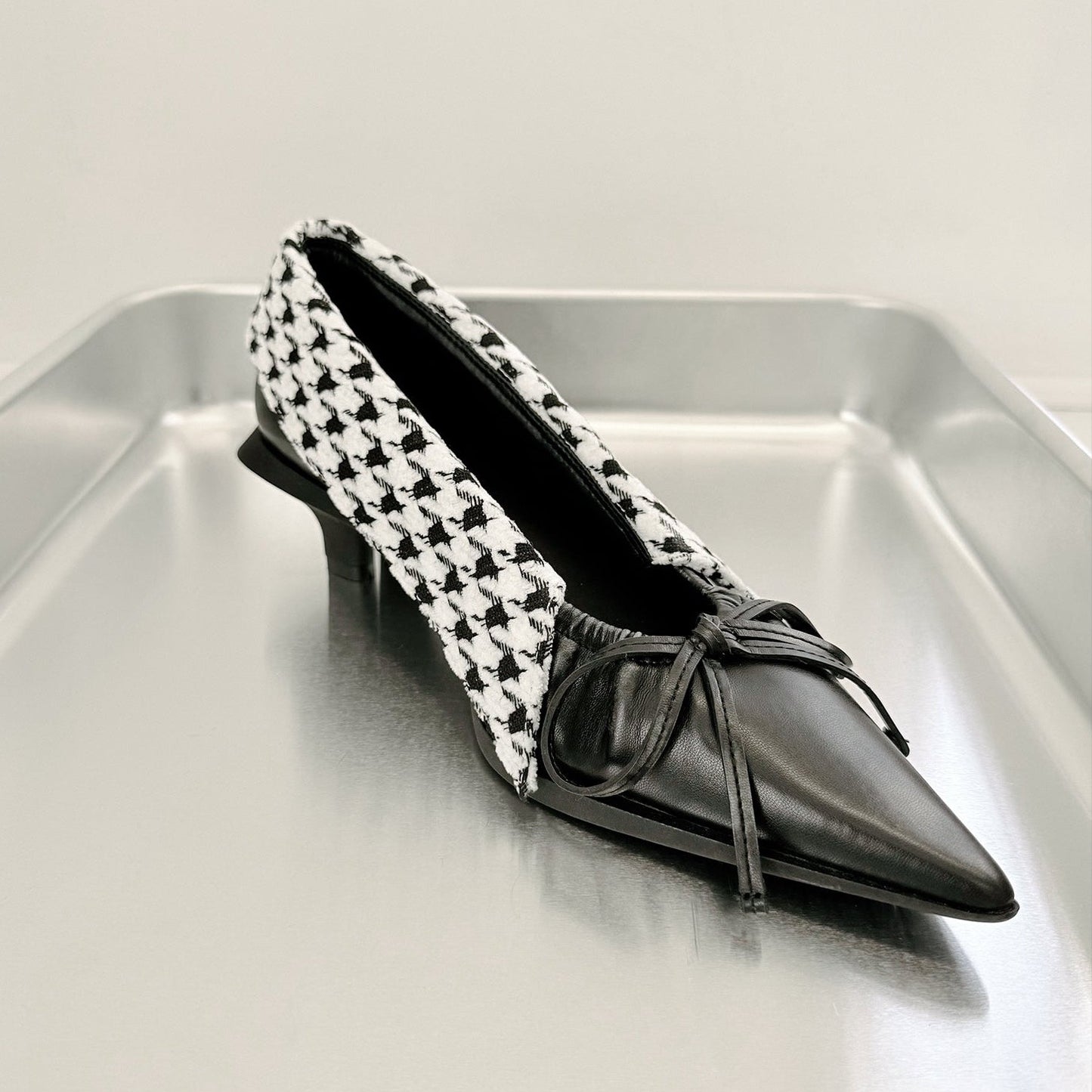 Bow Mule Heels Collar (Black) Pre Order